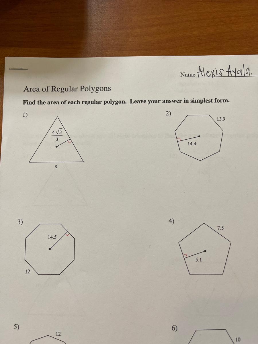 answered-area-of-regular-polygons-find-the-area-bartleby