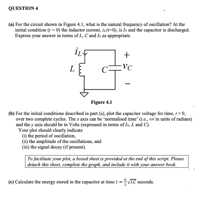 Answered For The Circuit Shown In Figure 4 1 Bartleby