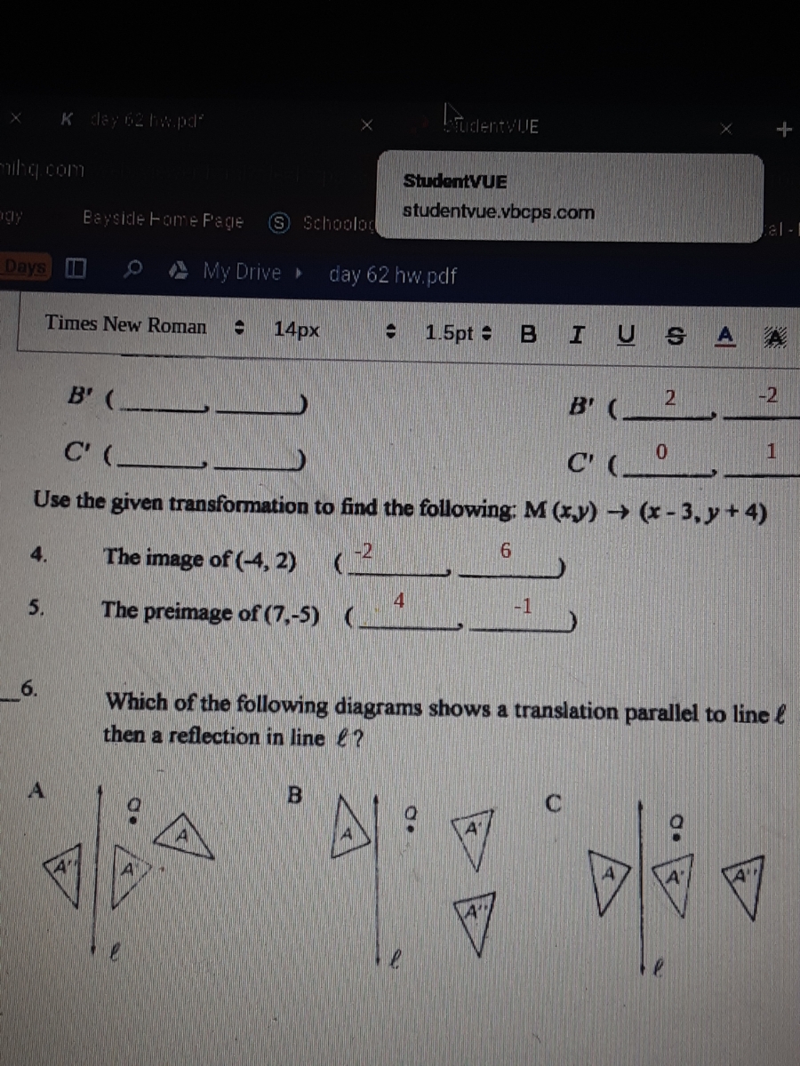 Answered: Use The Given Transformation To Find… | Bartleby