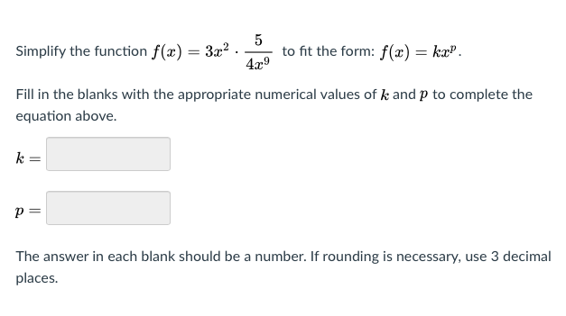 Answered Simplify The Function F X 3x 5 To Bartleby