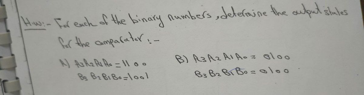 Answered Hw Fal Euch Of The Binary Numbers Bartleby