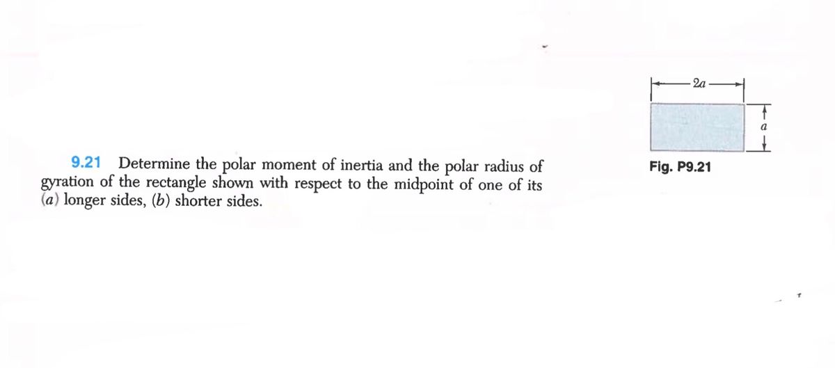 Answered: 9.21 Determine The Polar Moment Of… | Bartleby