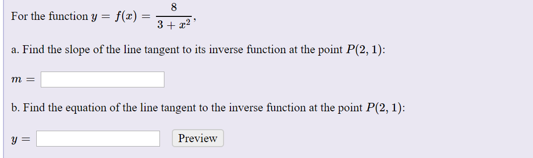 Answered 8 F X For The Function Y 3 X2 A Bartleby