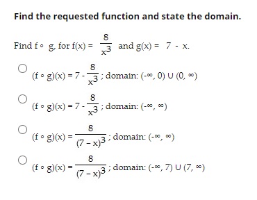 Answered Find The Requested Function And State Bartleby