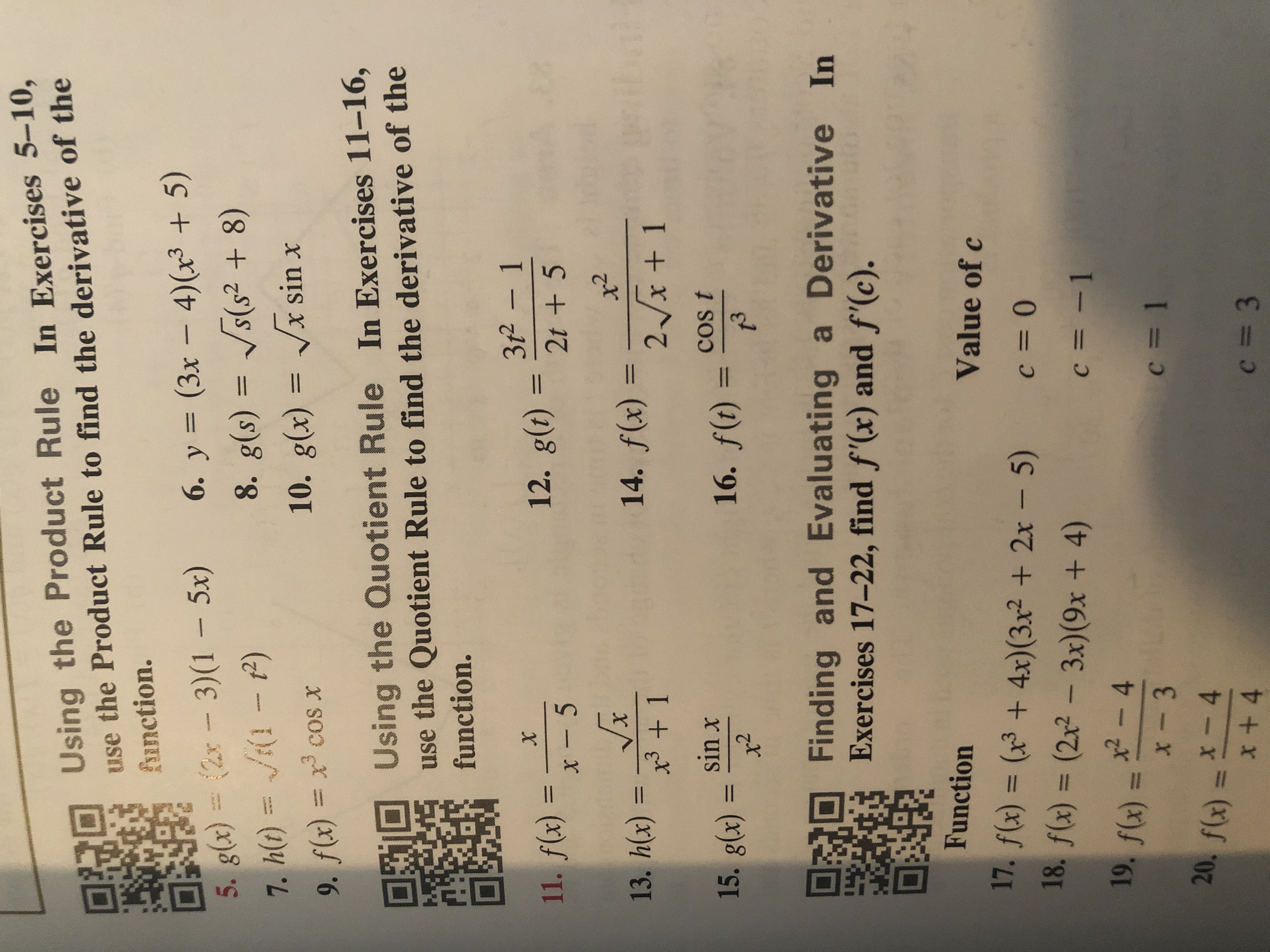 Answered Using The Product Rule In Exercises Bartleby
