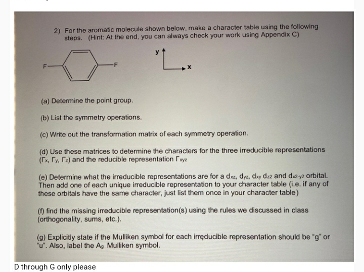 Answered 2 For The Aromatic Molecule Shown Bartleby