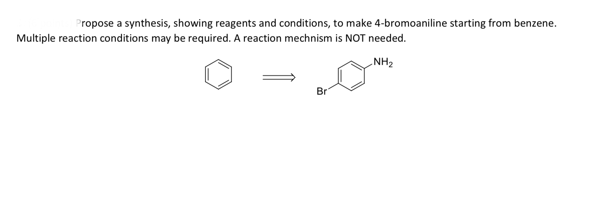 Answered: Propose A Synthesis, Showing Reagents… | Bartleby