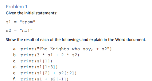 Answered Problem 1 Given The Initial Statements Bartleby