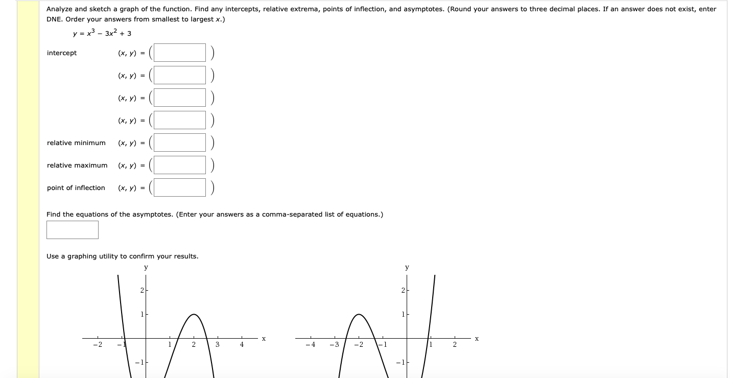 Answered Analyze And Sketch A Graph Of The Bartleby