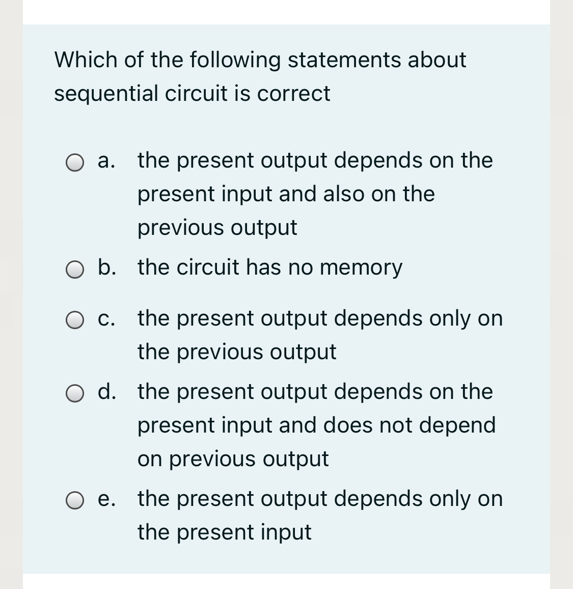 Answered: Which Of The Following Statements About… | Bartleby