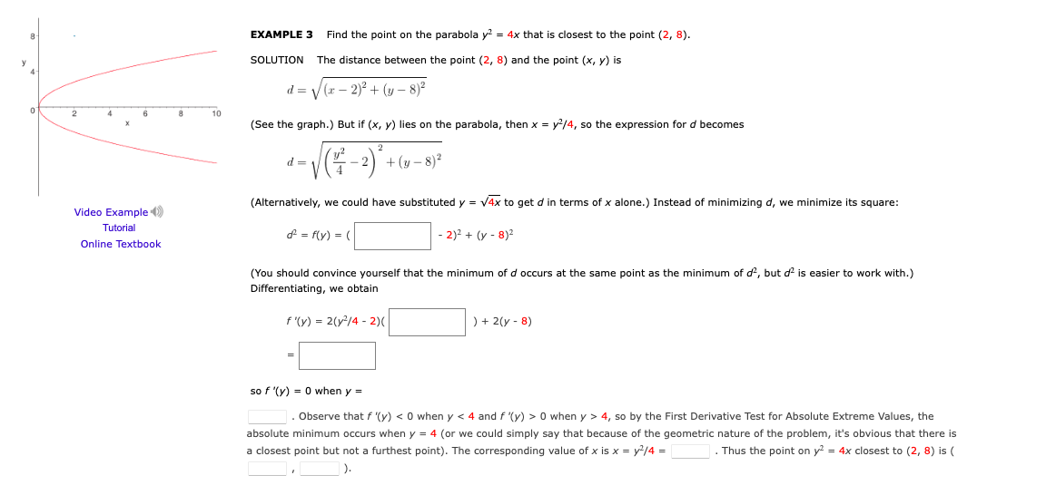 Answered Example 3 Find The Point On The Bartleby