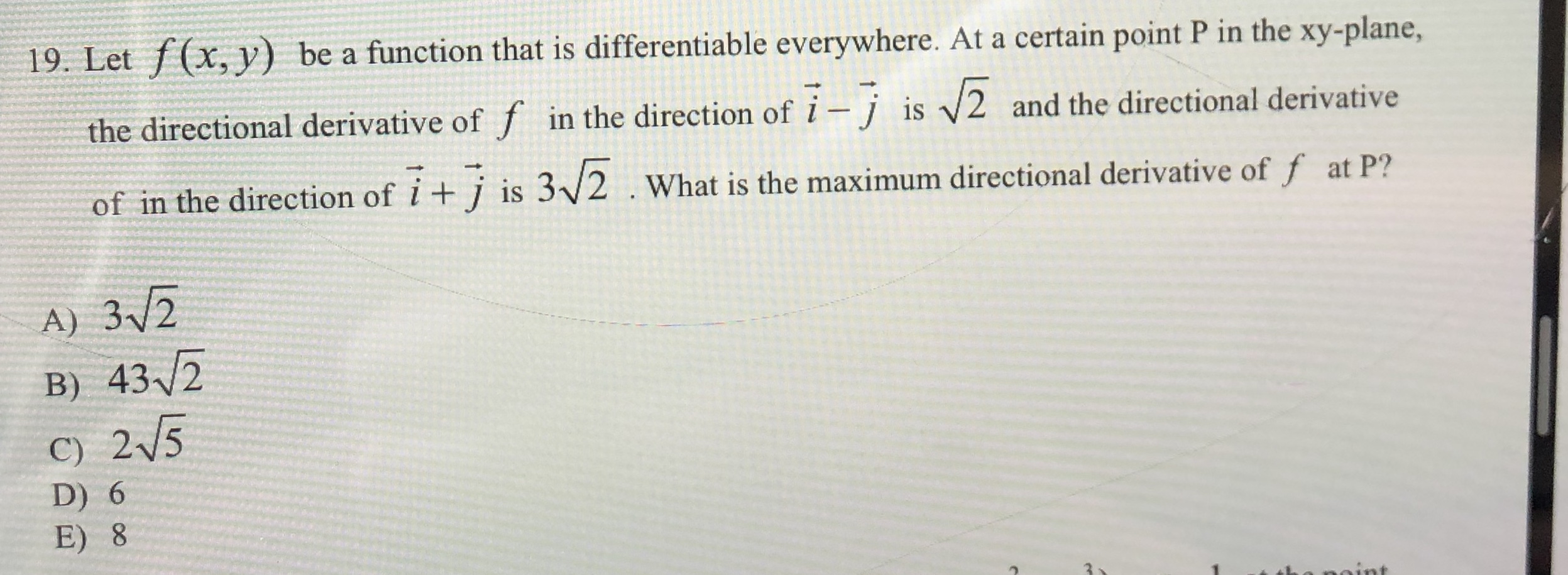 Answered 19 Let F X Y Be A Function That Is Bartleby