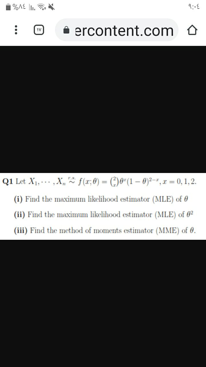 Answered Q1 Let X1 X F R 0 0 1 Bartleby