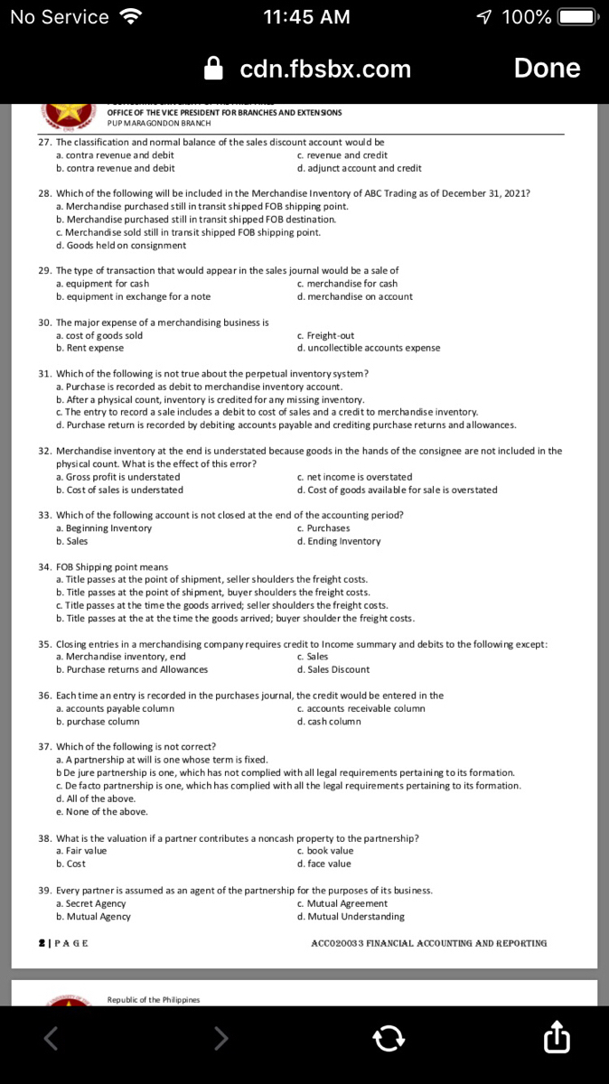 The Classification And Normal Balance Of The Accounts Receivable Is