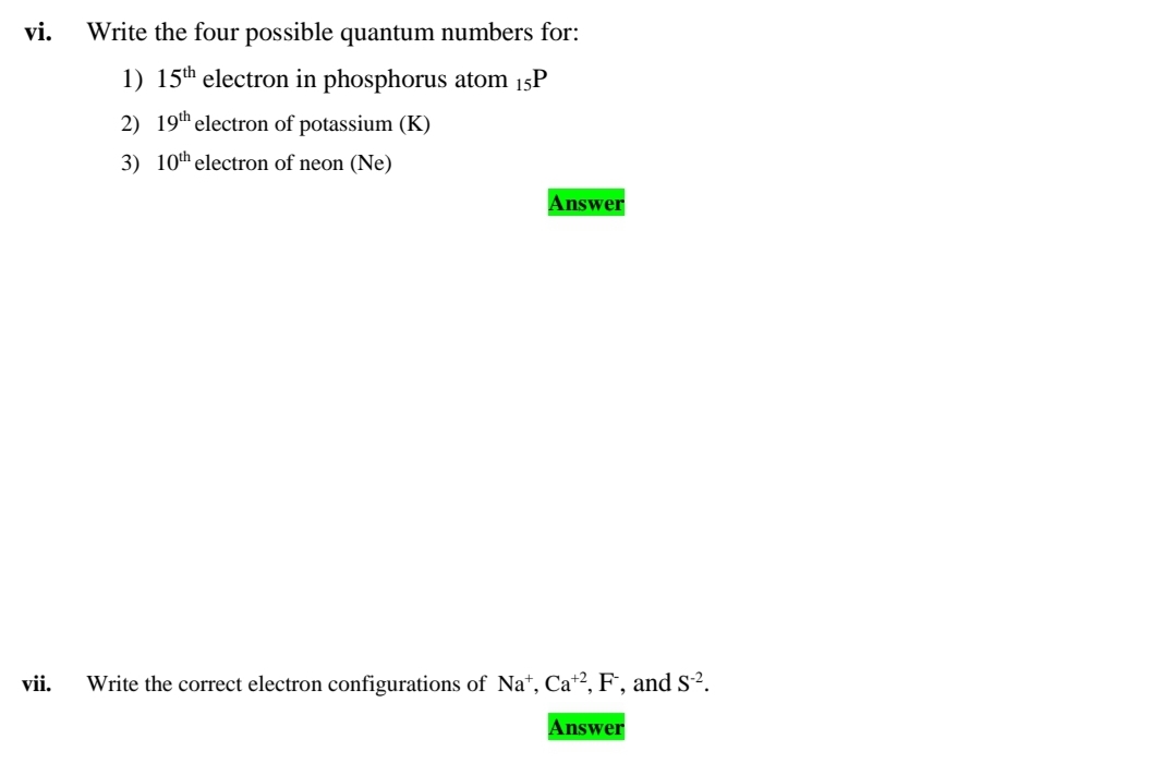 Full electron configuration of phosphorus