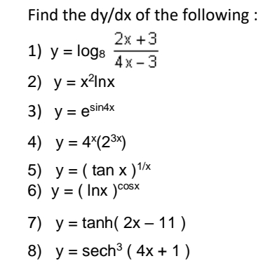 Answered Find The Dy Dx Of The Following 2x 3 Bartleby