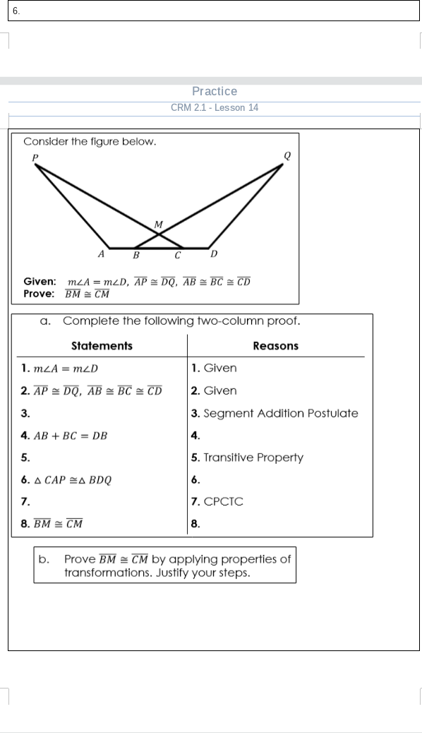 Answered: Consider The Figure Below. P M A B… | Bartleby