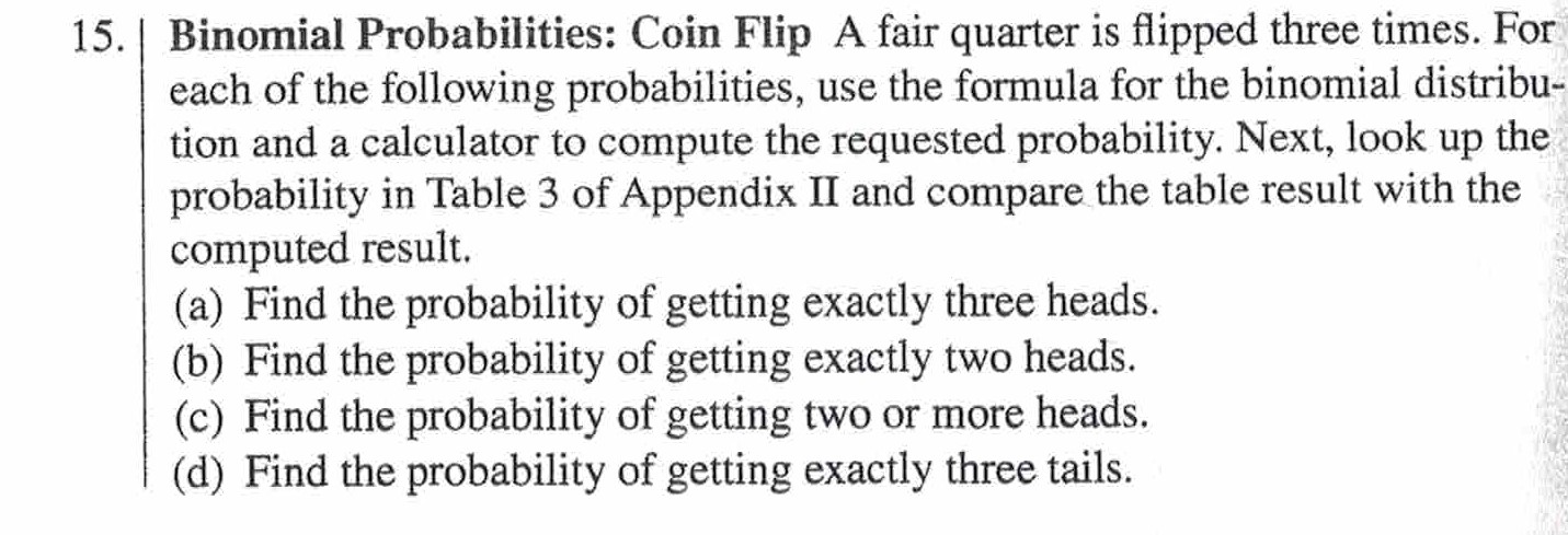 coin flip probability calculator