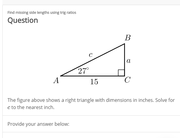 answered-find-missing-side-lengths-using-trig-bartleby