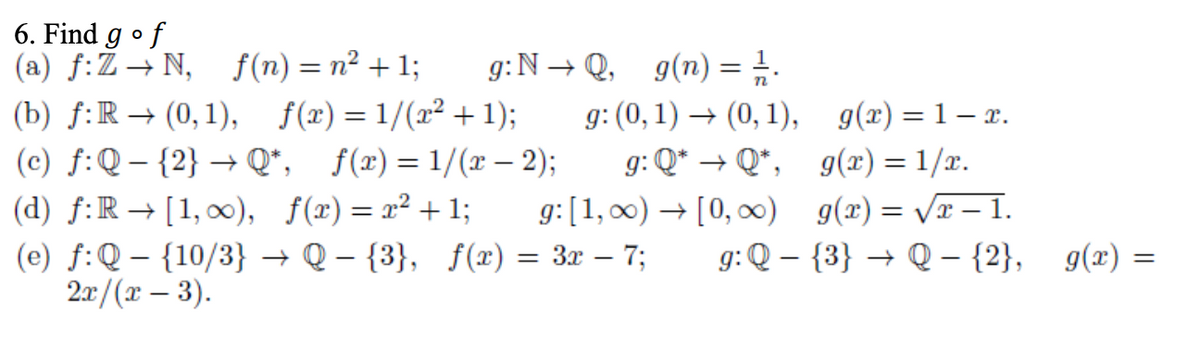 Answered Find G Of A F Z N B F R 0 1 Bartleby