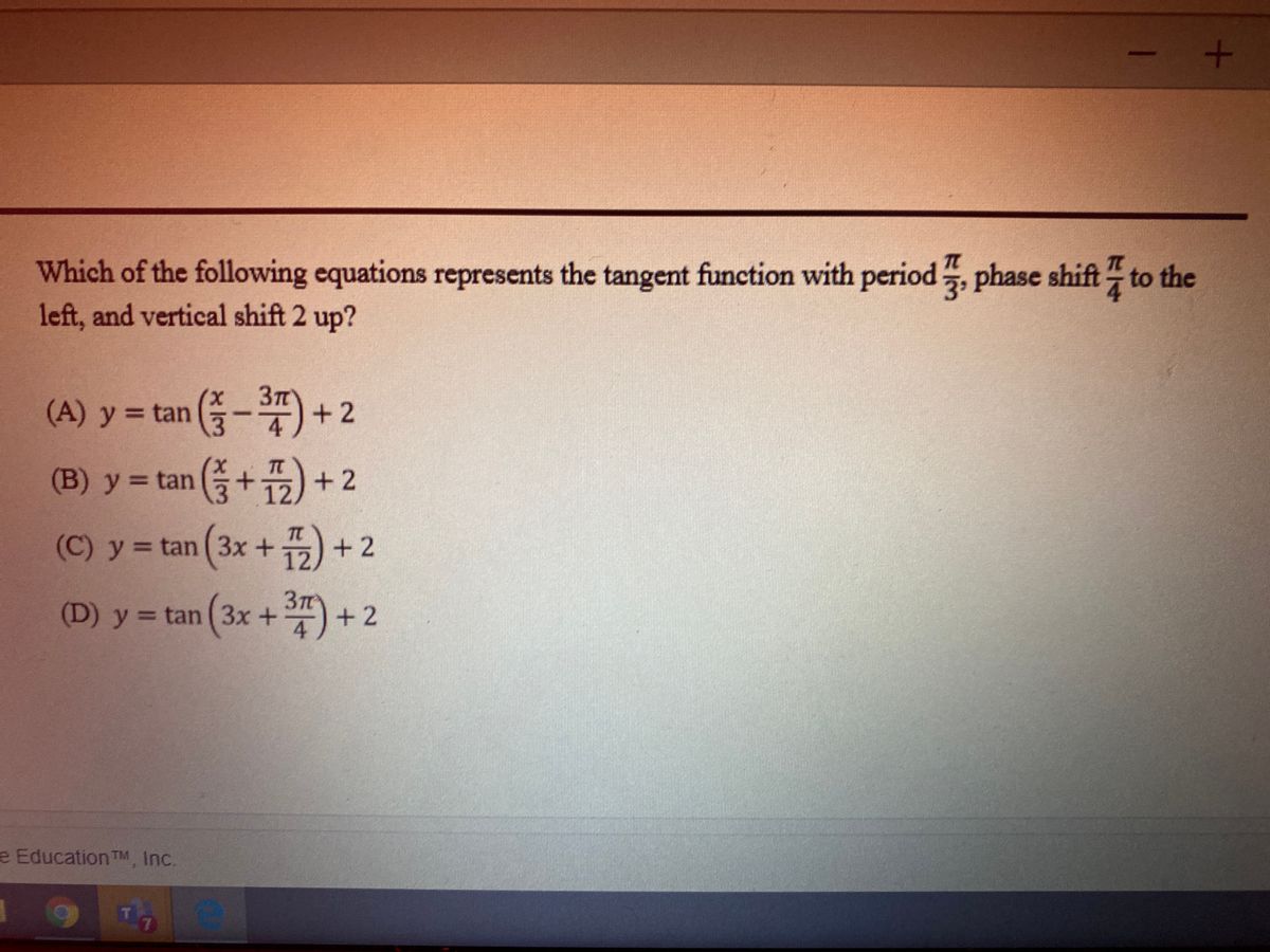 Answered: Following Equations Represents The | Bartleby