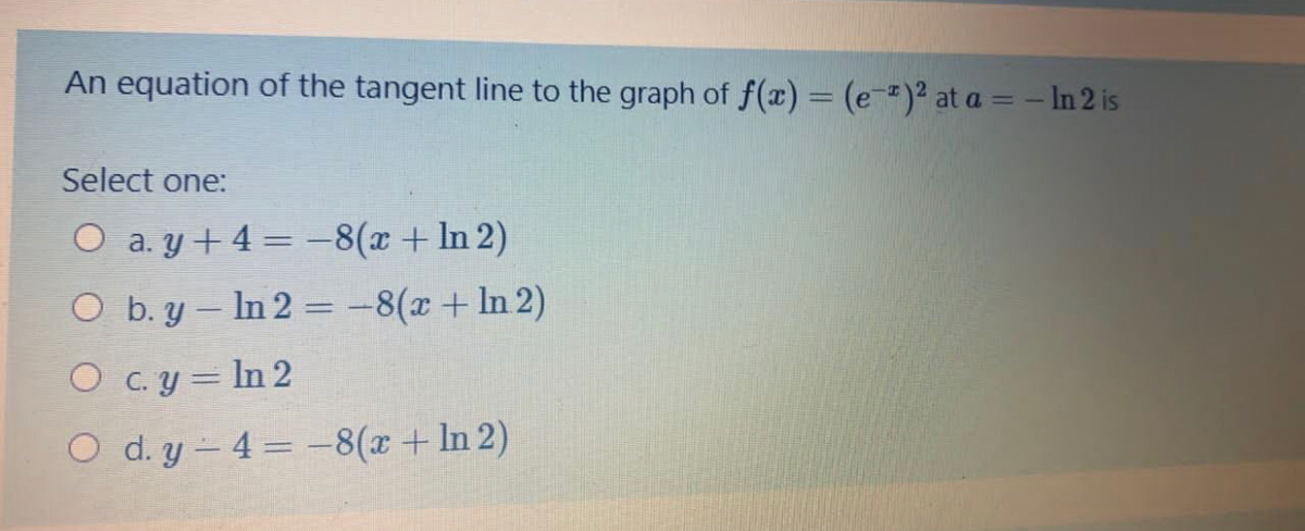 Answered An Equation Of The Tangent Line To The Bartleby