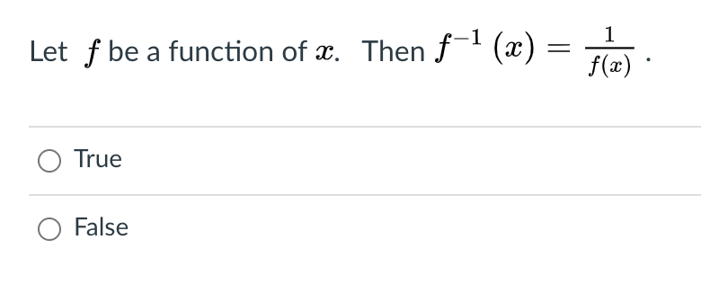 Answered 1 Let F Be A Function Of Ae Then F 1 Bartleby