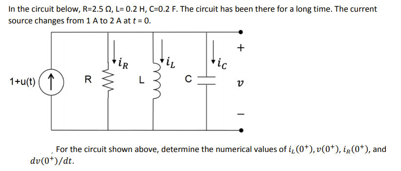 Answered In The Circuit Below R 2 5 N L 0 2 Bartleby