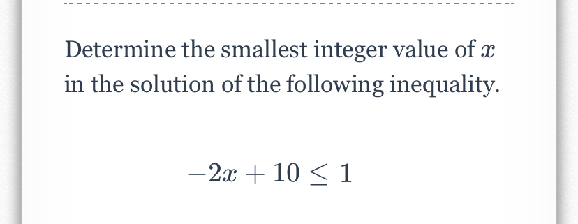 answered-determine-the-smallest-integer-value-of-bartleby