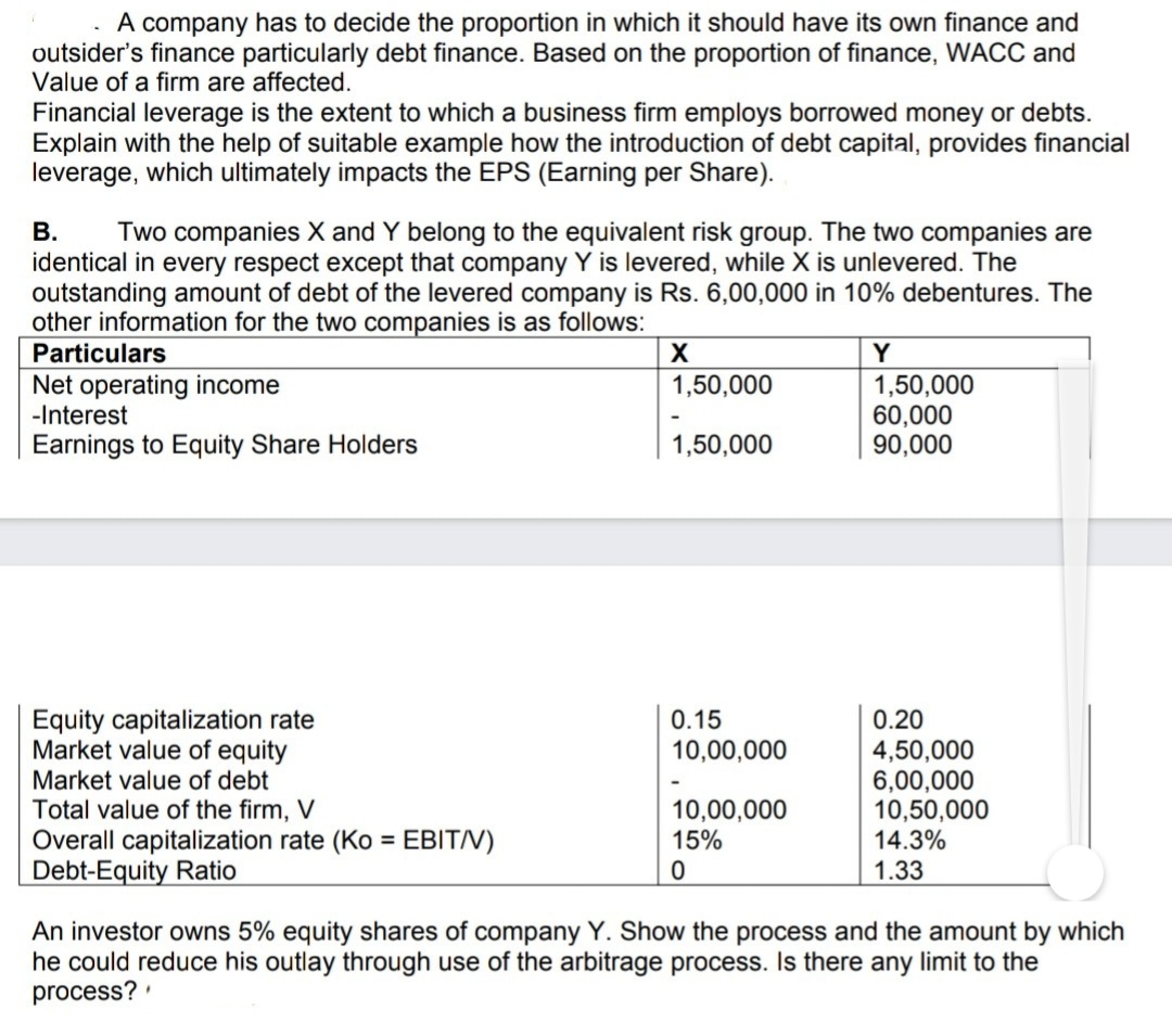 Answered A Company Has To Decide The Bartleby