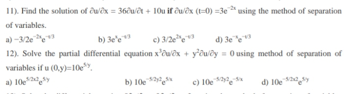 Answered 11 Find The Solution Of Ou Ox Bartleby