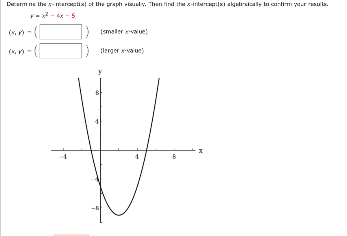 Answered Determine The X Intercept S Of The Bartleby