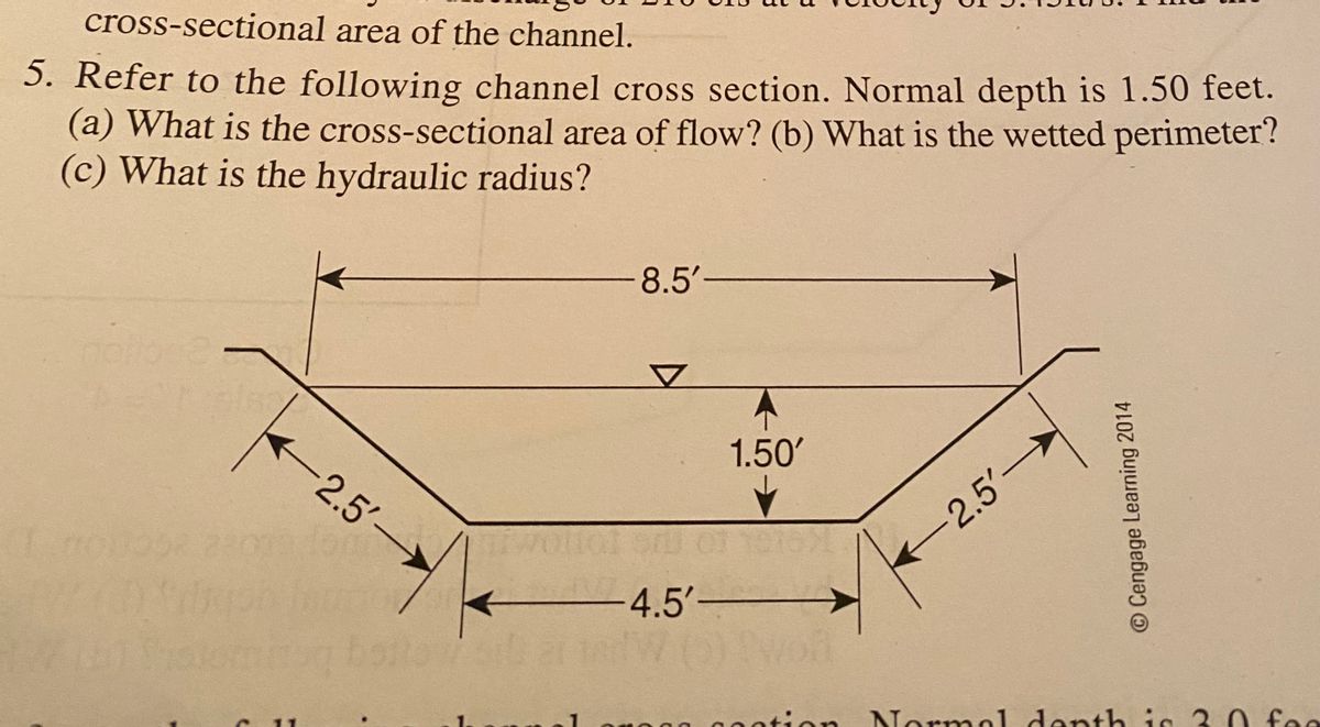 answered-cross-sectional-area-of-the-channel-5-bartleby