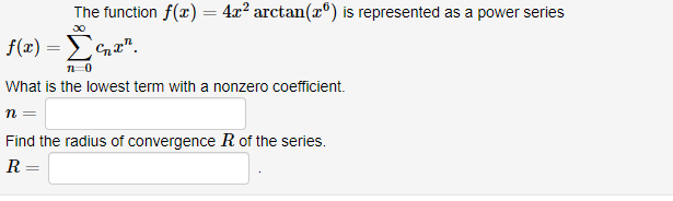 Answered The Function F X 4x Arctan Xº Is Bartleby