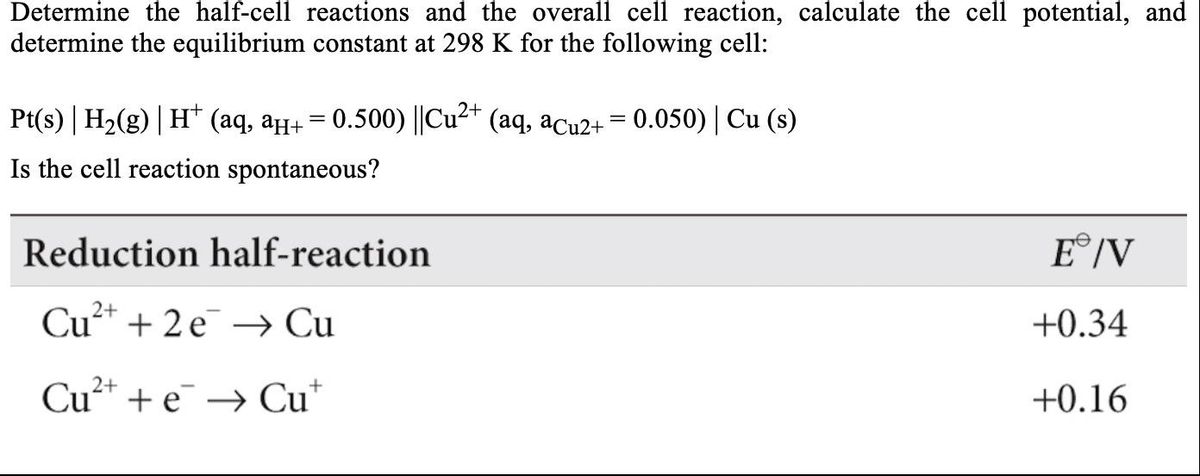 solved-table-2-table-of-selected-standard-reduction-potentials-at-25