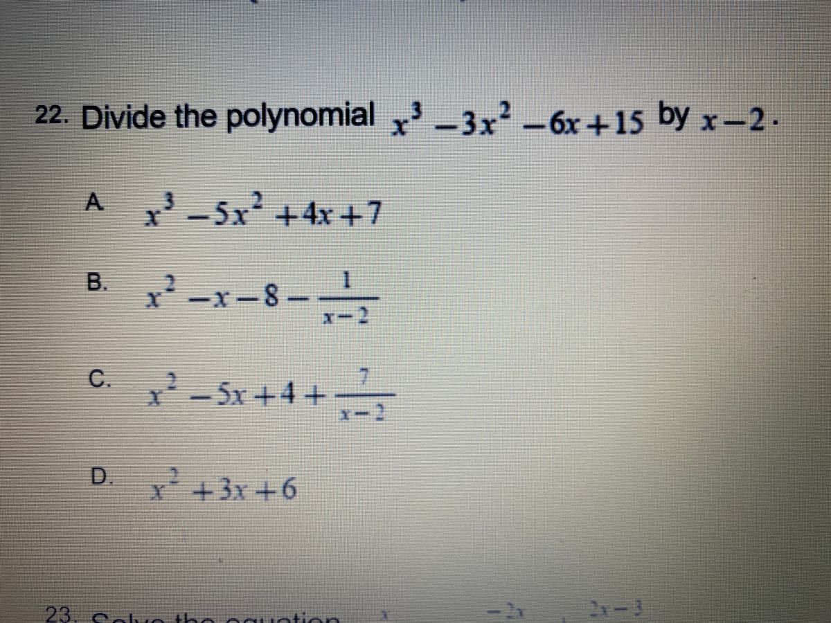 answered-divide-the-polynomial-3x-6x-15-by-bartleby