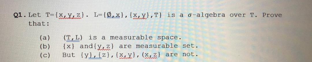 Answered Q1 Let T X Y Z L O X X Y T Bartleby