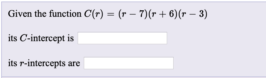 Answered Given The Function C R R 7 R Bartleby