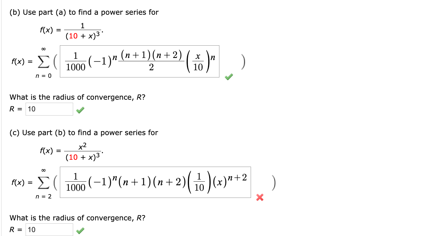 Answered B Use Part A To Find A Power Series Bartleby