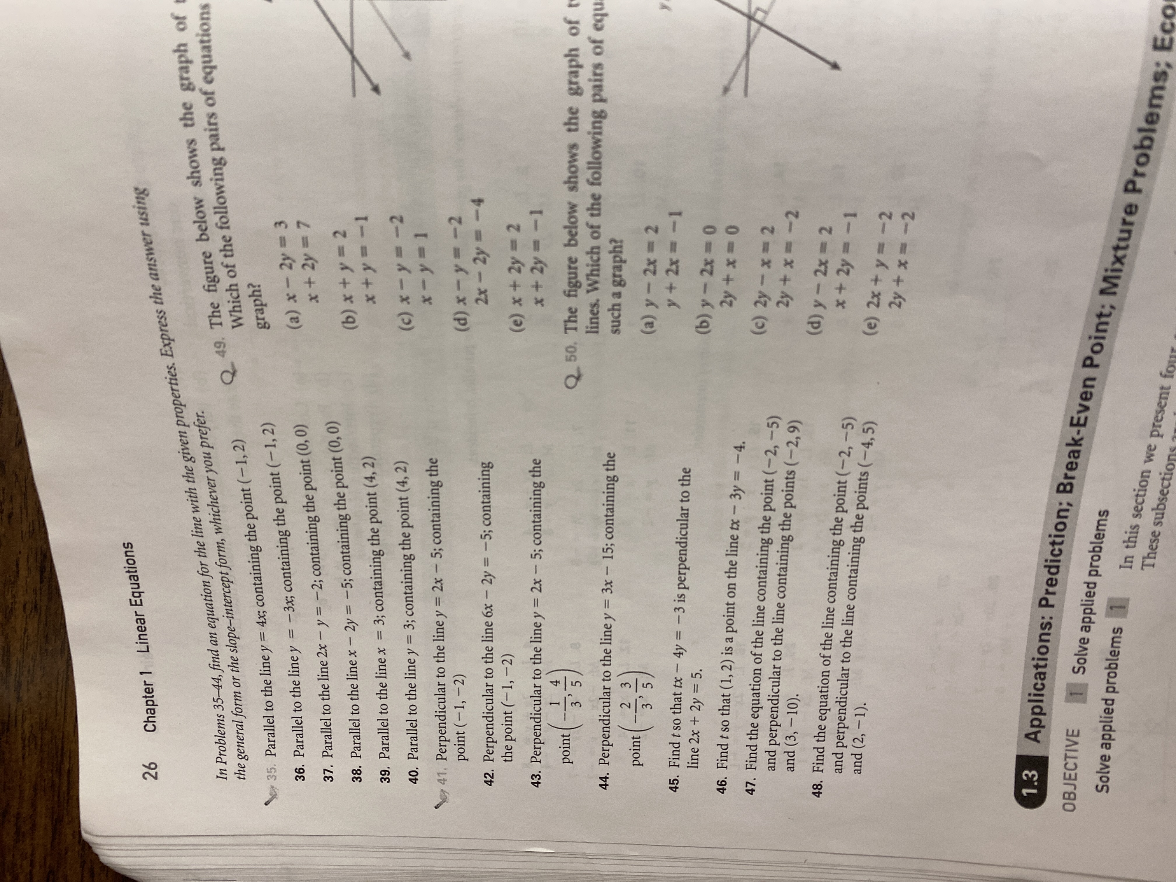 Answered Oblems 35 44 Find An Equation For The Bartleby