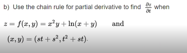 Answered Chain Rule For Partial Derivative Bartleby