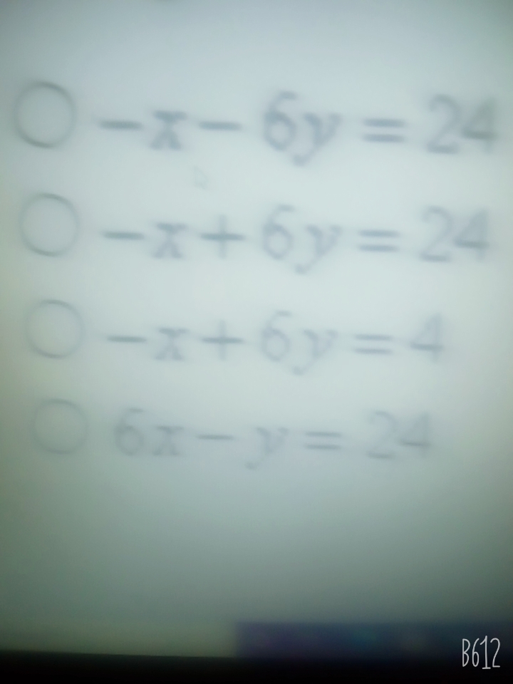 Answered Write Y 1 6x 4 In Standard Form Using Bartle