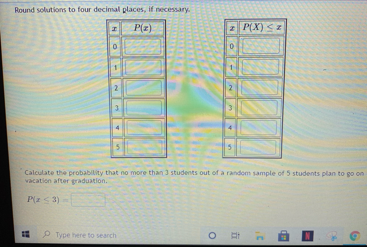 Answered Calculate The Probability That No More Bartleby