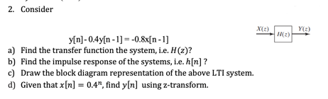 Answered 2 Consider X 2 Y 2 H 2 Y N 0 4y N Bartleby