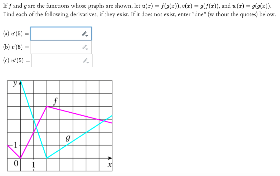 Answered Find Each Of The Following Derivatives Bartleby