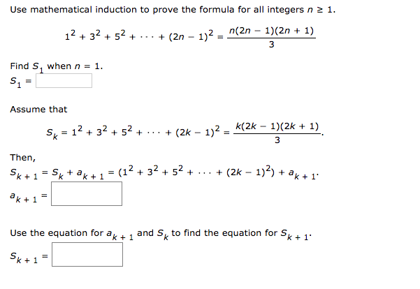 Answered Use Mathematical Induction To Prove The Bartleby