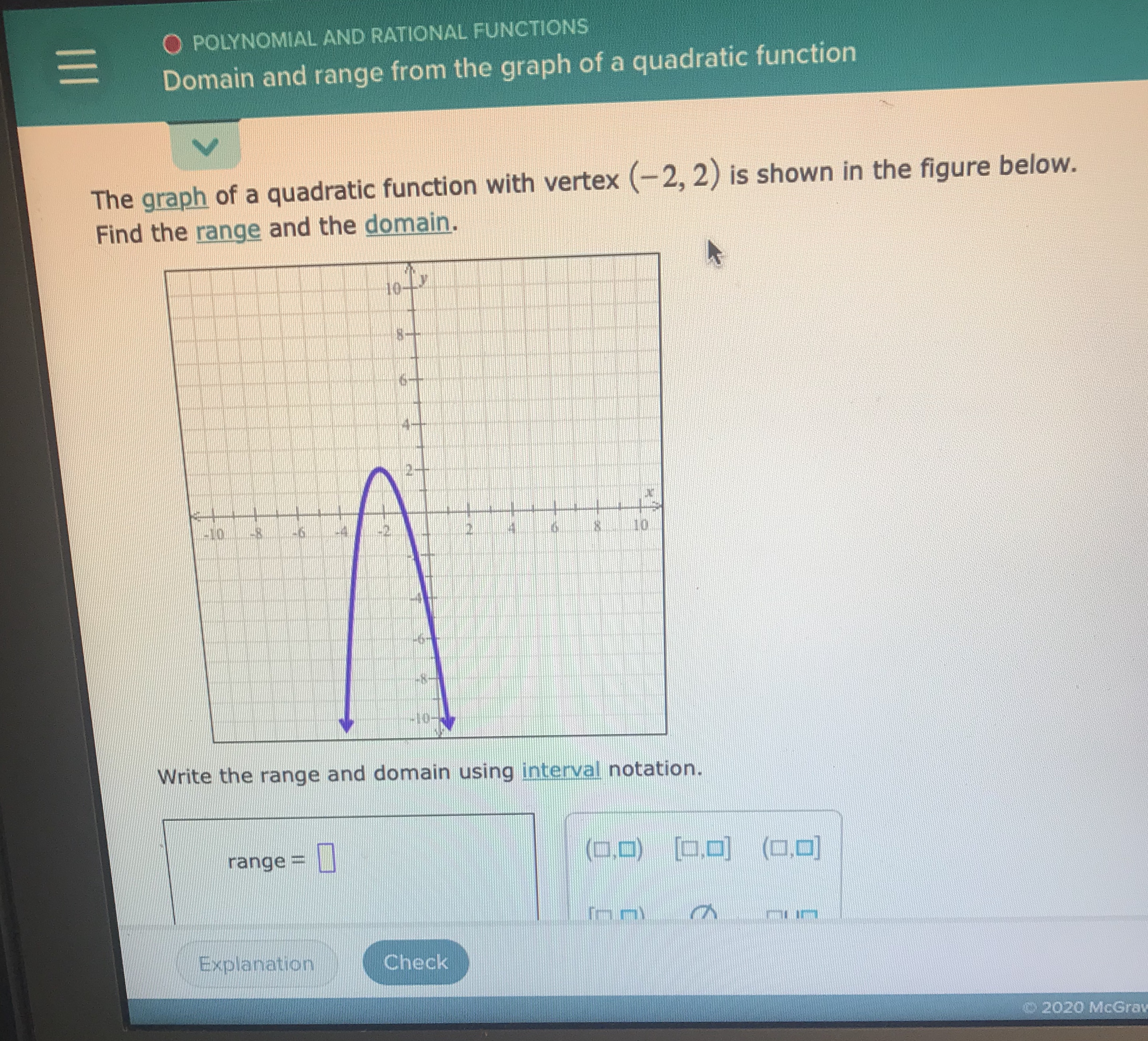 answered-the-graph-of-a-quadratic-function-with-bartleby