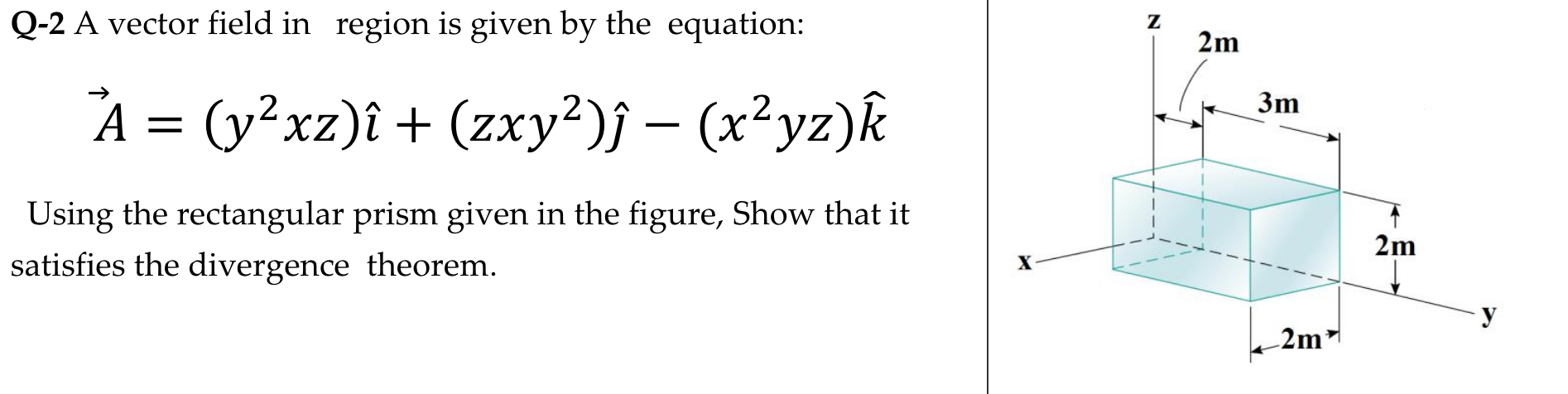 Answered Q 2 A Vector Field In Region Is Given Bartleby