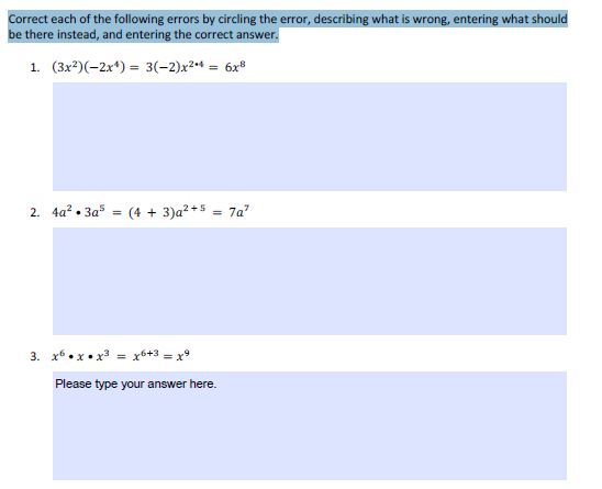 Answered 1 3x2 2x 3 2 X2 6x 2 4a Bartleby