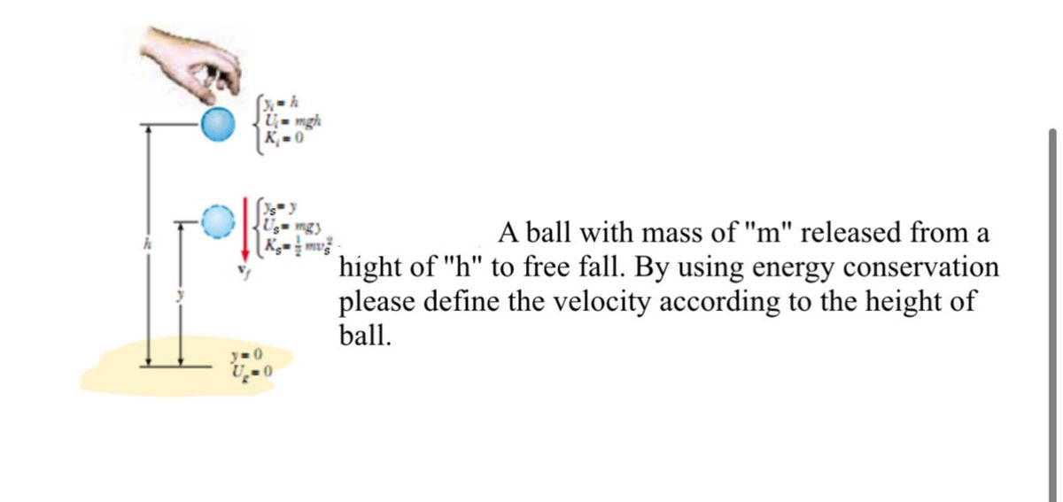 answered-mgh-a-ball-with-mass-of-m-released-bartleby